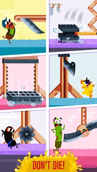 Run Sausage Run! [MOD: неуязвимость и безлимитные жизни] Screenshot 3