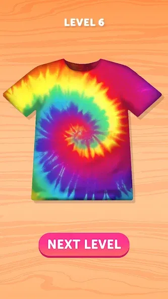 Tie Dye [MOD: безлимитные деньги и все уровни] Screenshot 2
