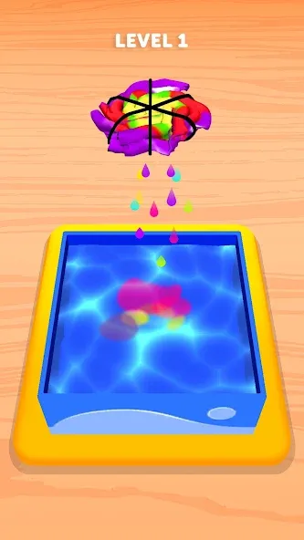 Tie Dye [MOD: безлимитные деньги и все уровни] Screenshot 4