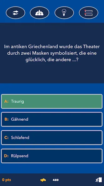 Super Quiz - Wissens Deutsch [MOD: безлимитные подсказки и открыты все вопросы] Screenshot 2