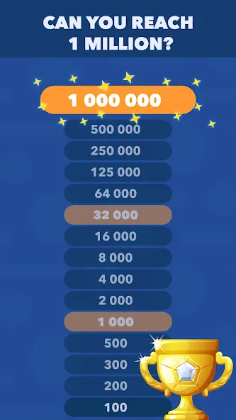 General Knowledge Quiz [MOD: безлимитные подсказки и открыты все категории] Screenshot 1