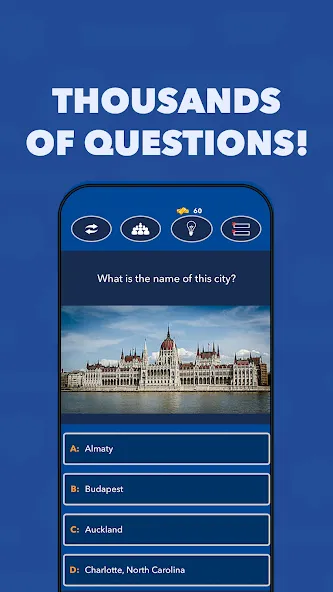General Knowledge Quiz [MOD: безлимитные подсказки и открыты все категории] Screenshot 5