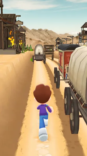 Subway Craft: Fun Runner [MOD: безлимитные монеты и разблокированы персонажи] Screenshot 4