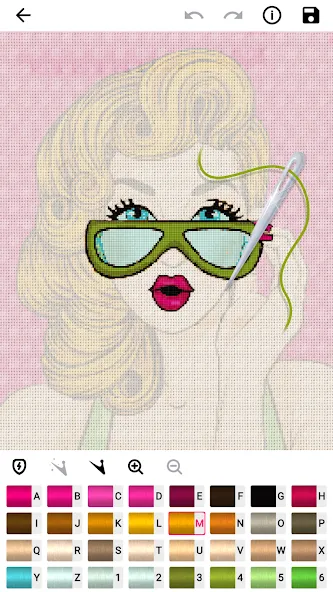 Cross Stitch Joy [MOD: без рекламы и все узоры открыты] Screenshot 1