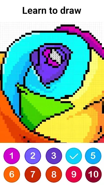 Color by Number ®: No.Draw [MOD: без рекламы и все раскраски открыты] Screenshot 4