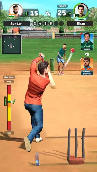 Cricket Gangsta™ Cricket Games [MOD: безлимитные деньги и все команды открыты] Screenshot 1
