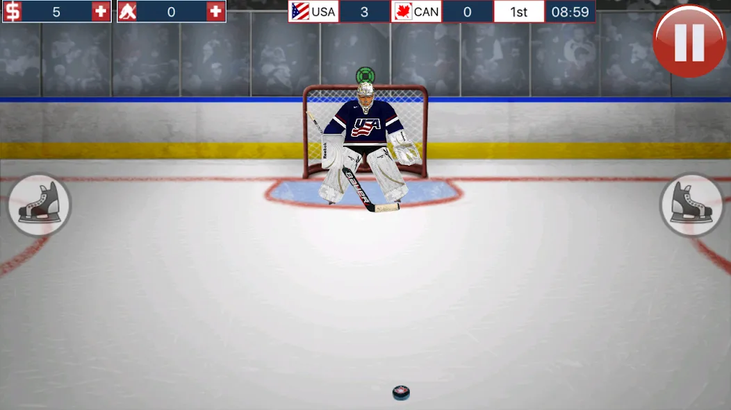 Hockey MVP [MOD: безлимитные деньги и улучшенные характеристики] Screenshot 3