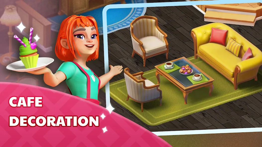 Cooking Cup: Fun Cafe Games [MOD: безлимитные деньги и ингредиенты] Screenshot 3