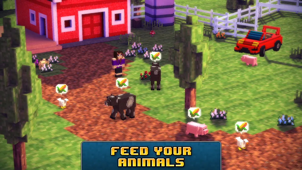 Blocky Roads [MOD: безлимитные деньги и топливо] Screenshot 3