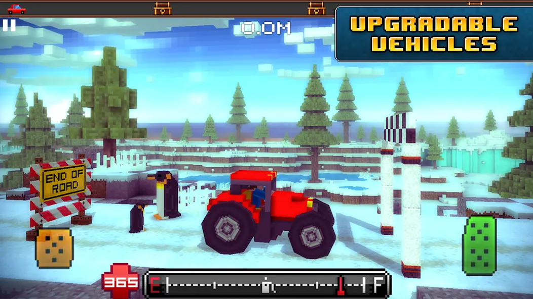 Blocky Roads [MOD: безлимитные деньги и топливо] Screenshot 5