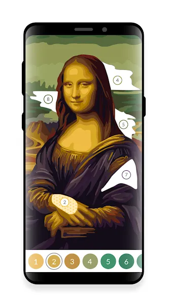 April - Oil Painting by Number [MOD: безлимитные подсказки и краски] Screenshot 5
