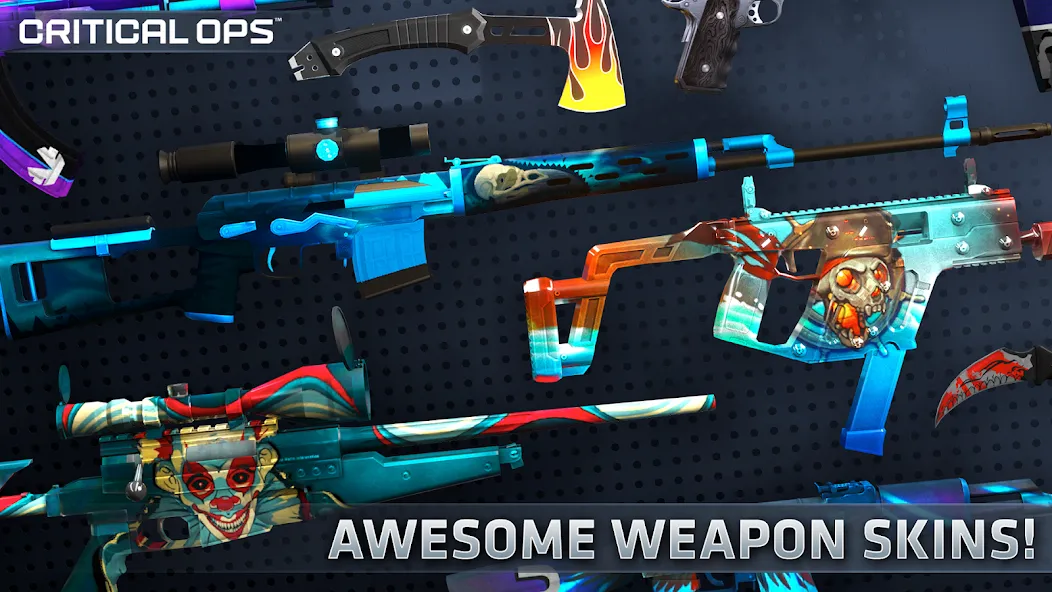 Critical Ops: Multiplayer FPS [MOD: безлимитные деньги и оружие] Screenshot 3