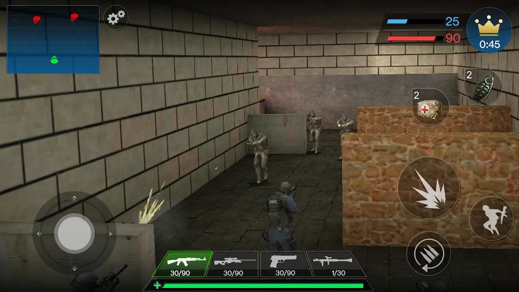 Counter Strike Offline : CS [MOD: разблокированы все оружия и уровни] Screenshot 1