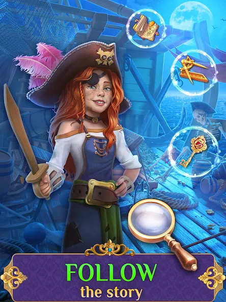 Hidden objects of Eldritchwood [MOD: безлимитные подсказки и энергии] Screenshot 3