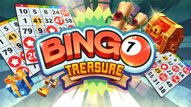 Bingo Treasure - Bingo Games [MOD: безлимитные монеты и бонусы] Screenshot 1