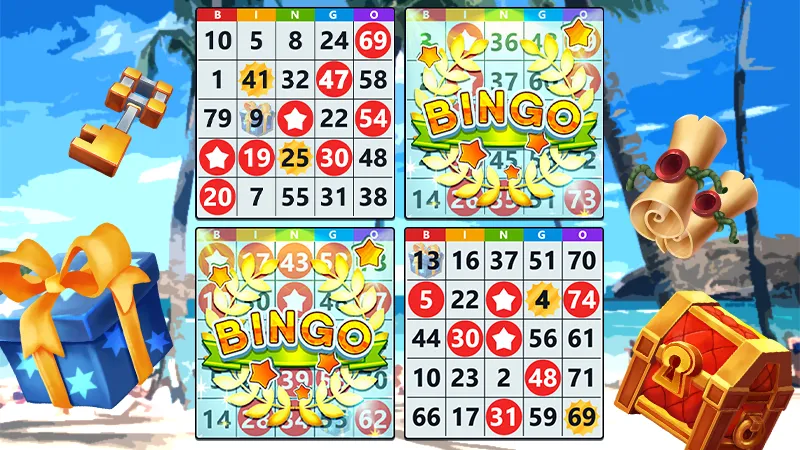 Bingo Treasure - Bingo Games [MOD: безлимитные монеты и бонусы] Screenshot 2