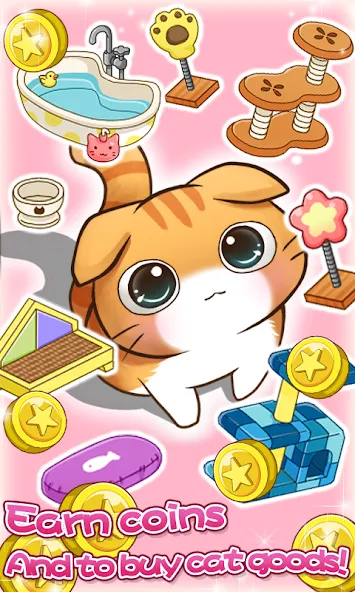 Cat Room - Cute Cat Games [MOD: милые котики и новые комнаты] Screenshot 5