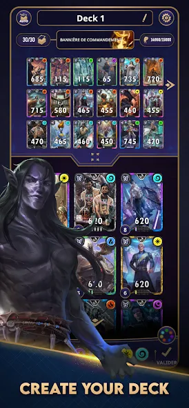 Cross The Ages: TCG [MOD: безлимитные ресурсы и все карты] Screenshot 3