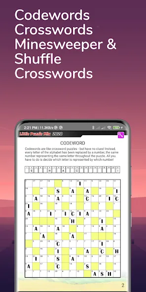 Puzzle Book: Daily puzzle page [MOD: открыты все головоломки] Screenshot 3