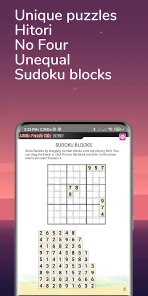 Puzzle Book: Daily puzzle page [MOD: открыты все головоломки] Screenshot 5