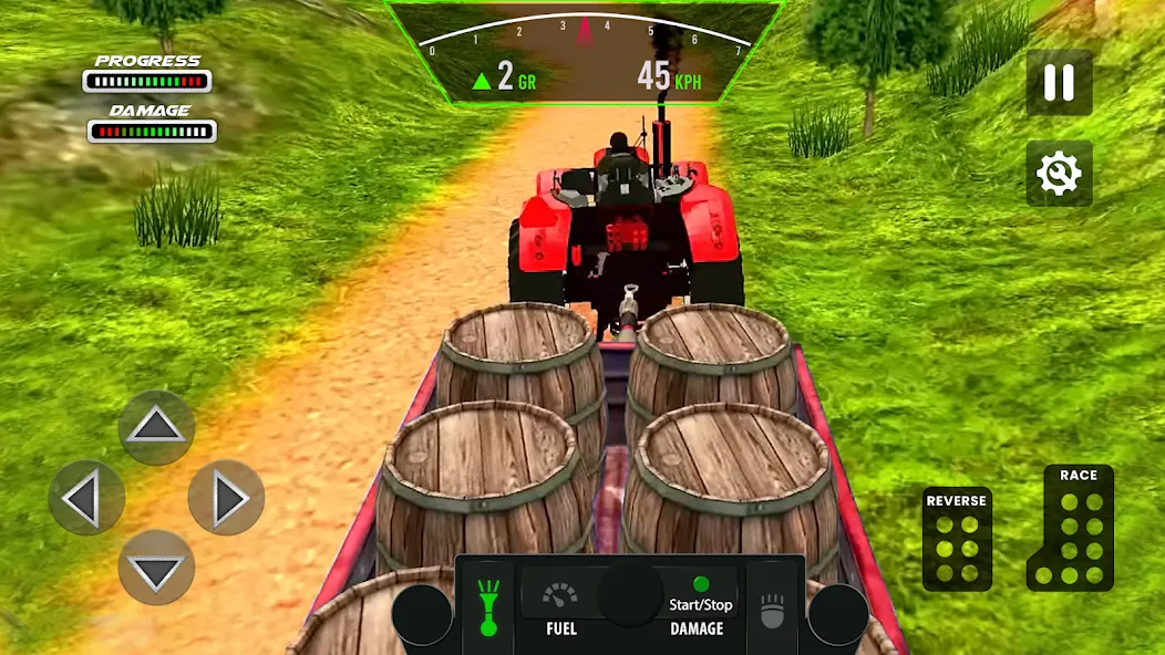 Tractor Simulator Farm Games [MOD: безлимитные деньги и топливо] Screenshot 4