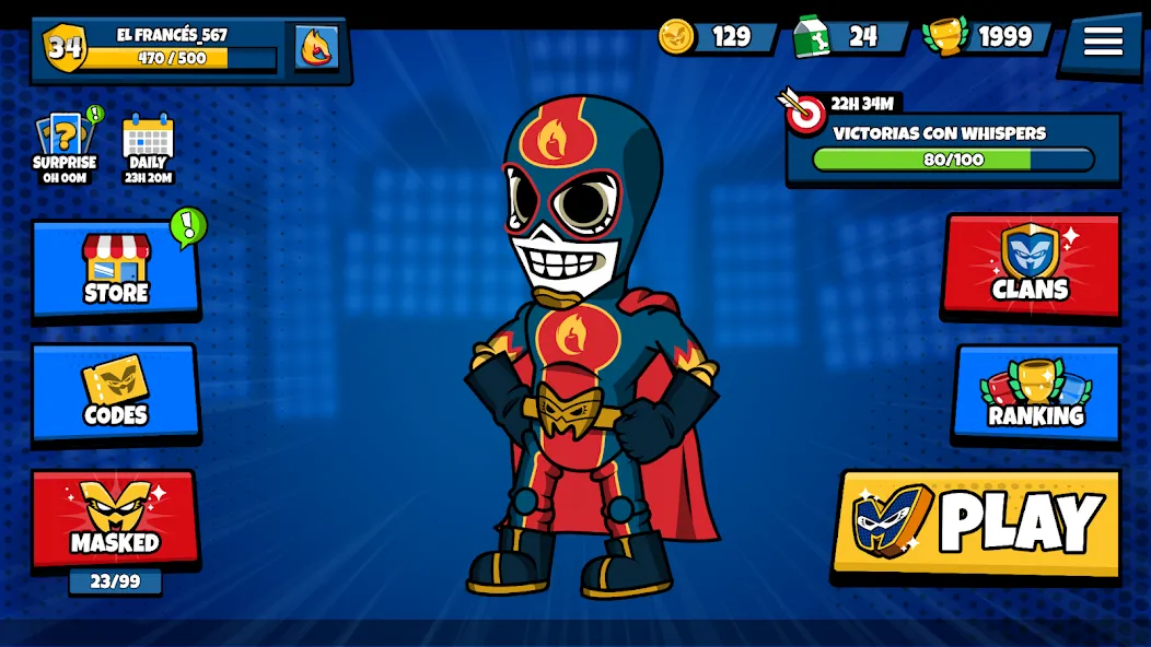 Supermasked [MOD: безлимитные ресурсы и все маски] Screenshot 3