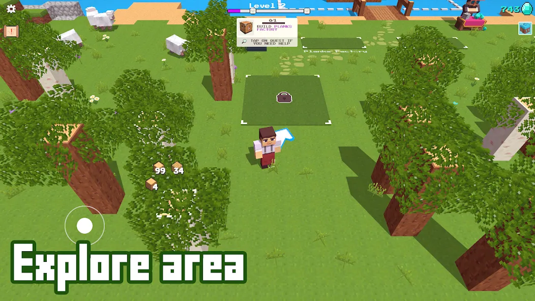 CubeCrafter [MOD: безлимитные ресурсы и ускоренная крафтинг] Screenshot 1