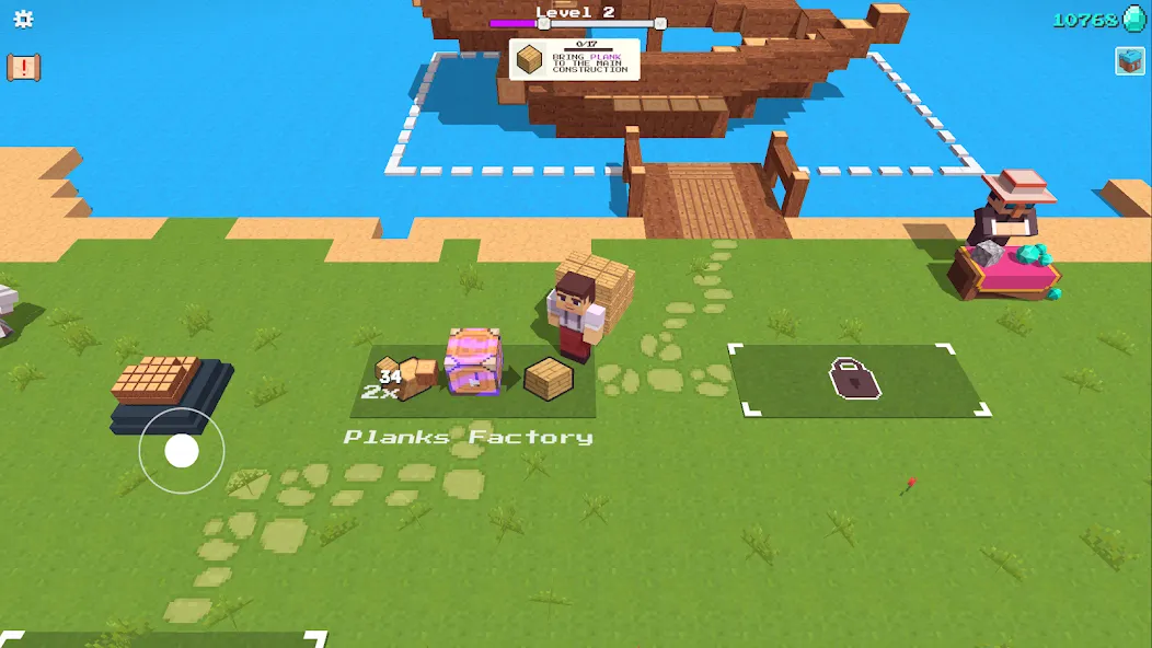 CubeCrafter [MOD: безлимитные ресурсы и ускоренная крафтинг] Screenshot 2