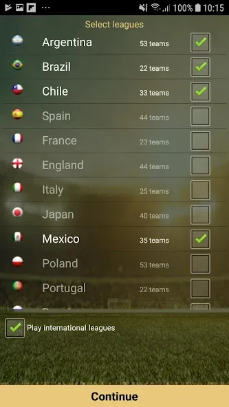Cyberfoot [MOD: безлимитные деньги и все команды открыты] Screenshot 1
