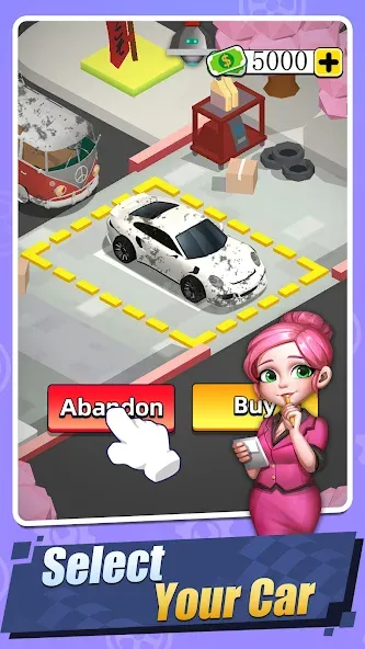 Car Fix Inc - Mechanic Garage [MOD: много денег и ресурсов] Screenshot 1