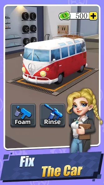Car Fix Inc - Mechanic Garage [MOD: много денег и ресурсов] Screenshot 2