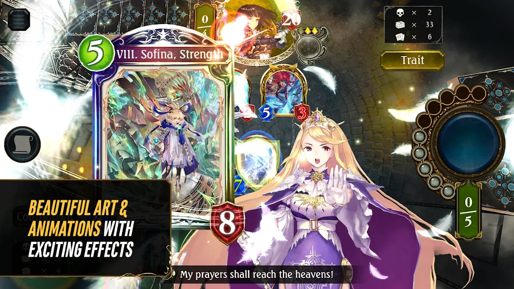Shadowverse CCG [MOD: безлимитная мана и открыты карты] Screenshot 1