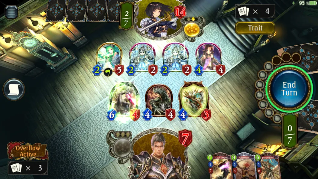 Shadowverse CCG [MOD: безлимитная мана и открыты карты] Screenshot 5