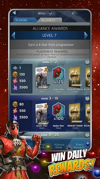MARVEL Puzzle Quest: Hero RPG [MOD: безлимитные ресурсы и герои] Screenshot 4