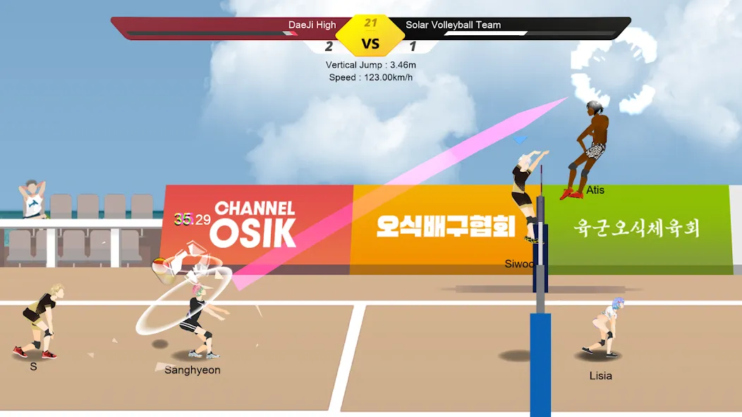 The Spike - Volleyball Story [MOD: безлимитные деньги и усиленные игроки] Screenshot 5