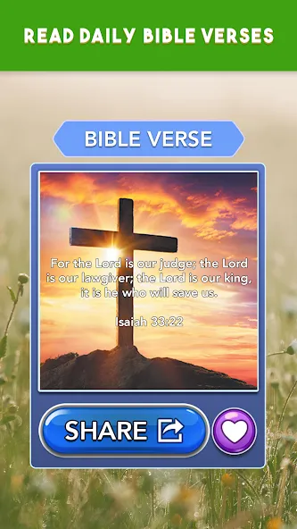 Daily Bible Trivia Bible Games [MOD: открыты все викторины и подсказки] Screenshot 2
