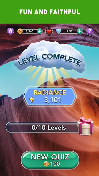 Daily Bible Trivia Bible Games [MOD: открыты все викторины и подсказки] Screenshot 5