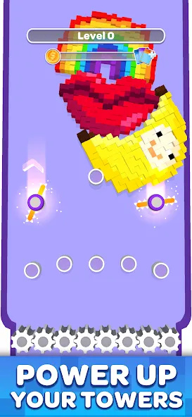Pixel Demolish [MOD: безлимитные деньги и усиленные орудия] Screenshot 3