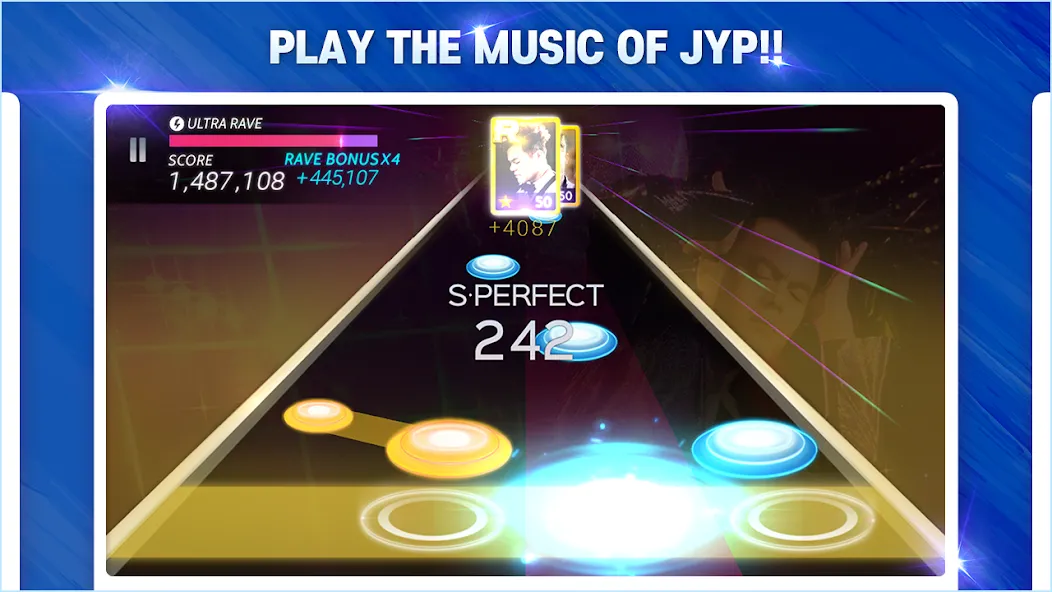 SUPERSTAR JYPNATION [MOD: безлимитные деньги и все карты открыты] Screenshot 3