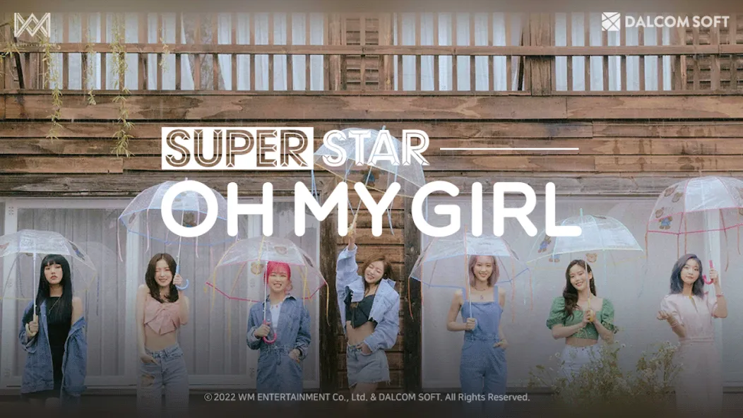 SUPERSTAR OH MY GIRL [MOD: безлимитные алмазы и открыты все карты] Screenshot 1