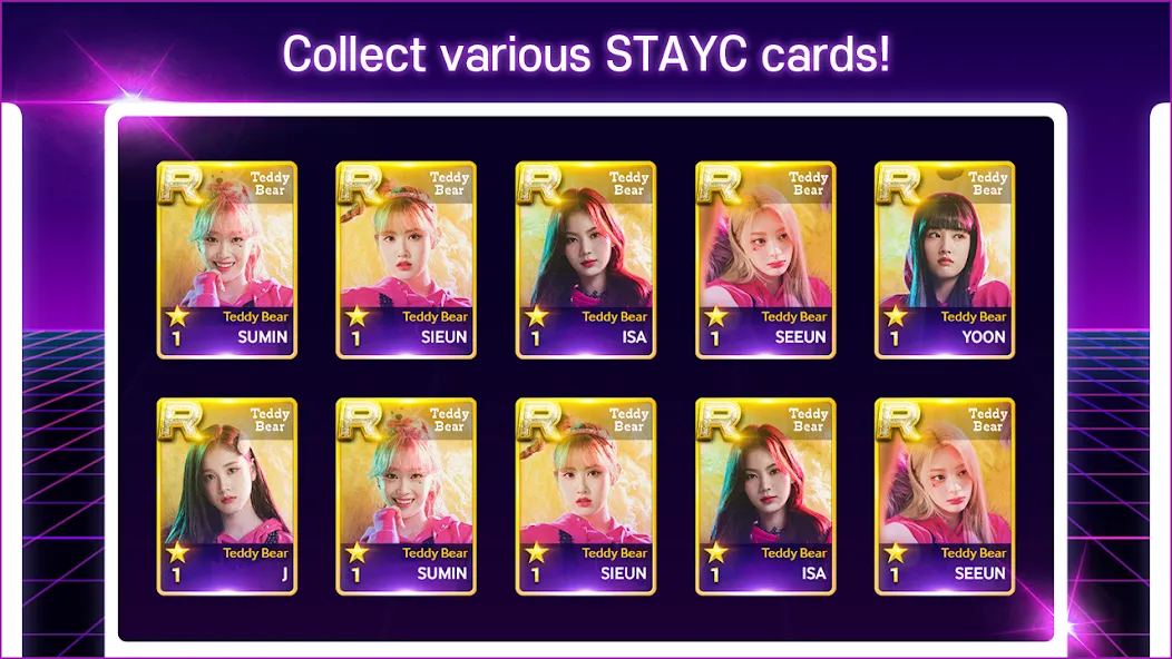 SUPERSTAR STAYC [MOD: безлимитные деньги и все песни открыты] Screenshot 5
