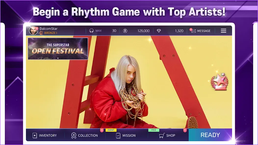 The SuperStar [MOD: безлимитная энергия и все карты открыты] Screenshot 2
