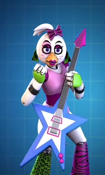 Glamrock Chica Workshop Glitch [MOD: глитч в мастерской чики] Screenshot 3