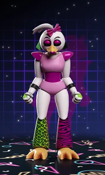 Glamrock Chica Workshop Glitch [MOD: глитч в мастерской чики] Screenshot 4