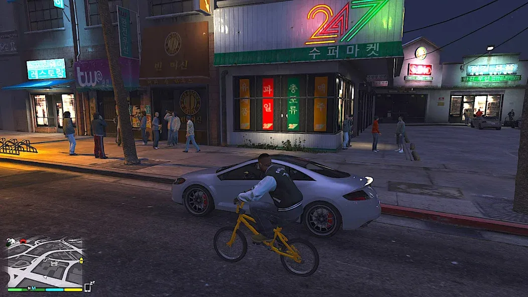 City Gangstar Mafia Wars Games [MOD: безлимитные деньги и оружие] Screenshot 1