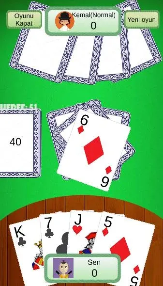 Klasik Pişti İnternetsiz [MOD: без рекламы и без интернета] Screenshot 1