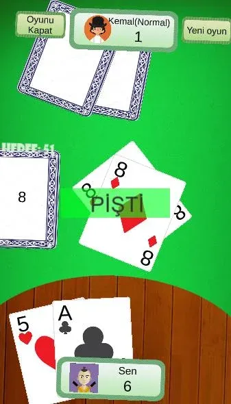 Klasik Pişti İnternetsiz [MOD: без рекламы и без интернета] Screenshot 3