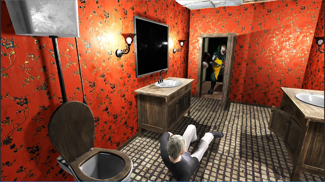 Horror Clown - Scary Ghost [MOD: страшные приключения без ограничений] Screenshot 5