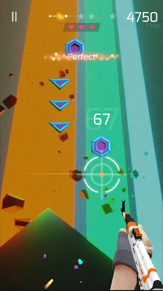 Beat Shooter [MOD: безлимитные жизни и энергия] Screenshot 3