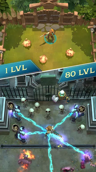 Heroics Epic Legend of Archero [MOD: безлимитные деньги и энергии] Screenshot 2